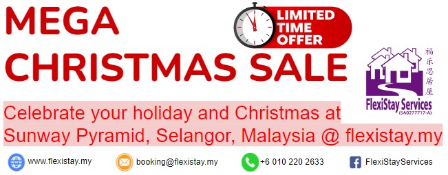 Flexistay Services Christmas Holiday Promotion